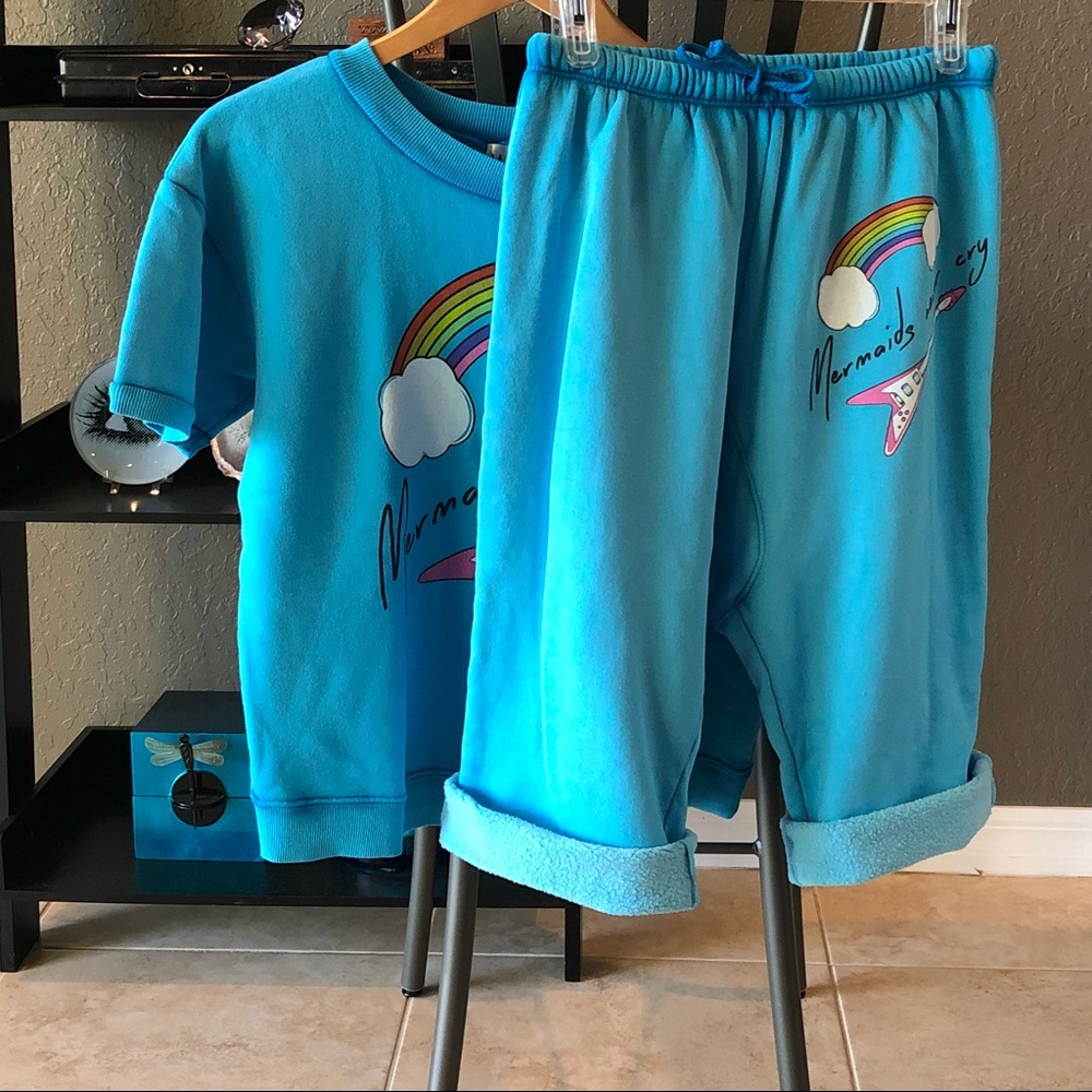 Mermaids Never Cry Frenchie T and Princess Jogger